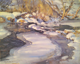 Freezing Weber River Ken Baxter